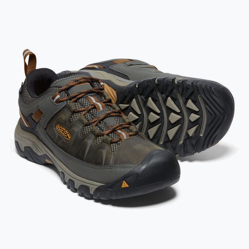 Buty trekkingowe męskie KEEN Targhee III WP black olive/golden brown 12