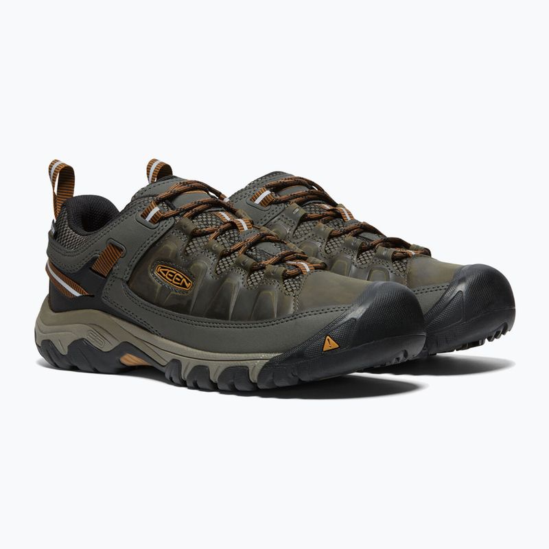 Buty trekkingowe męskie KEEN Targhee III WP black olive/golden brown 13