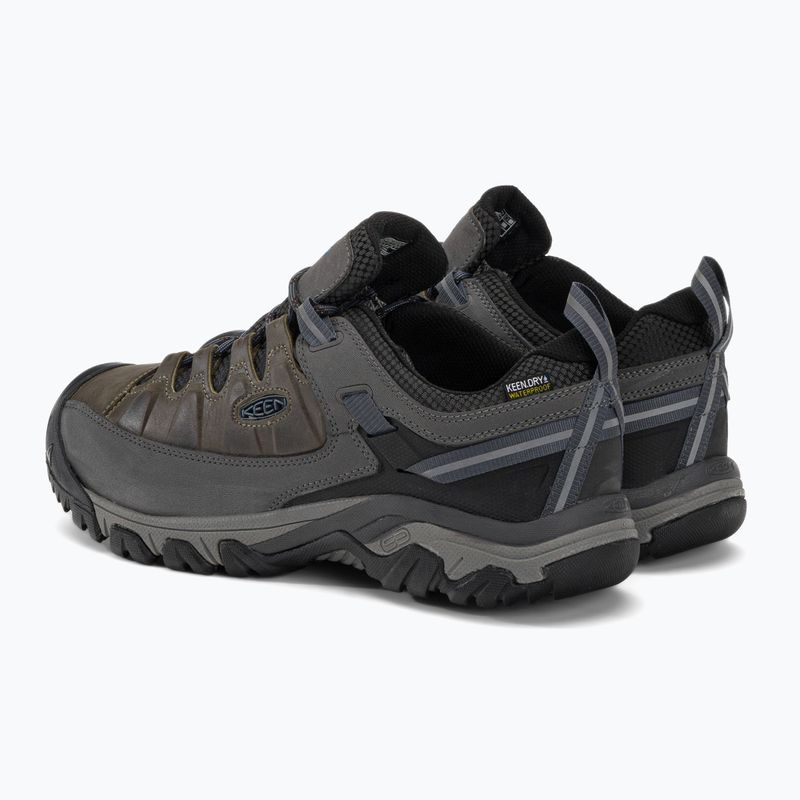 Buty trekkingowe męskie KEEN Targhee III WP steel grey/captains blue 3