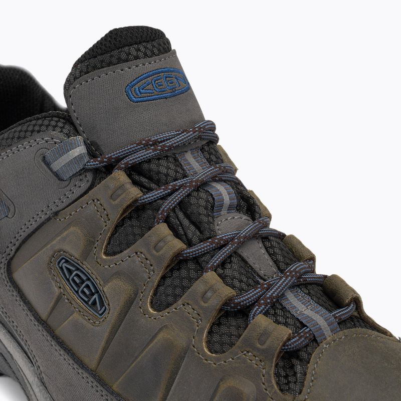Buty trekkingowe męskie KEEN Targhee III WP steel grey/captains blue 7