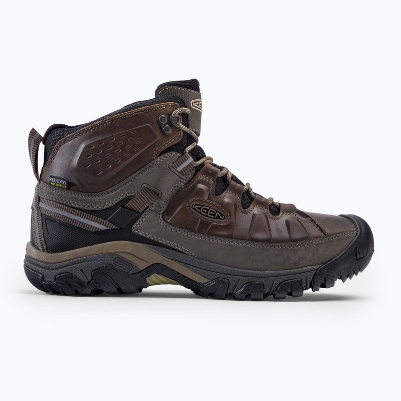Buty trekkingowe męskie KEEN Targhee III Mid WP bungee cord/black 2