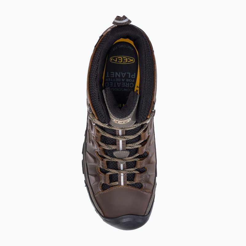 Buty trekkingowe męskie KEEN Targhee III Mid WP bungee cord/black 6
