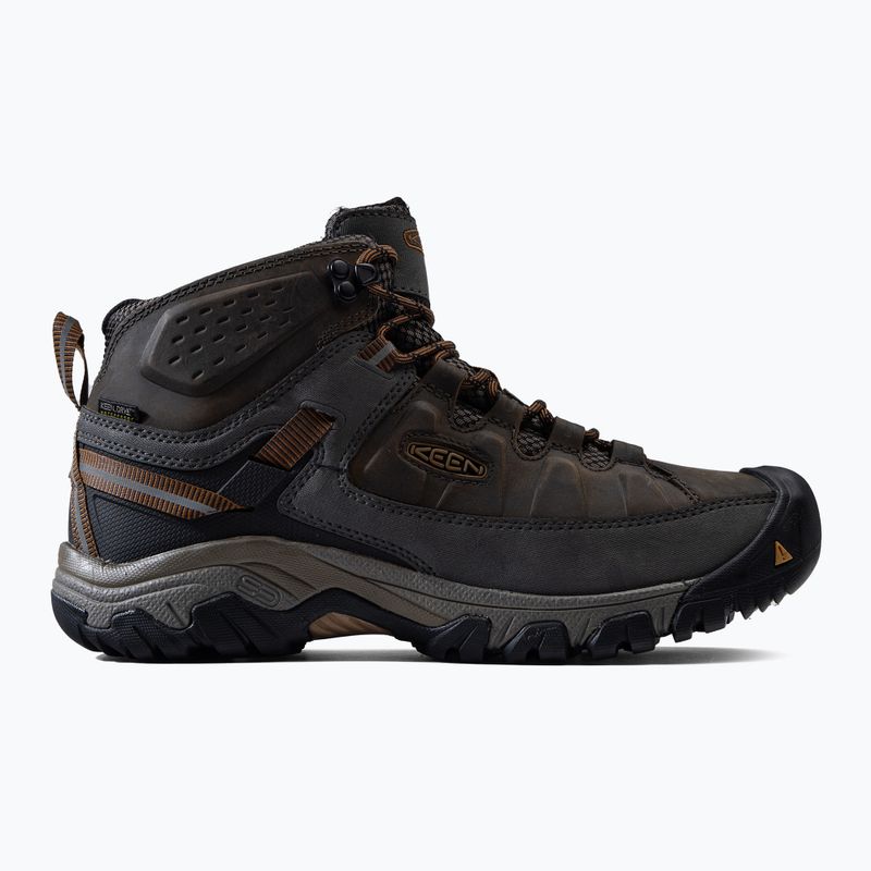 Buty trekkingowe męskie KEEN Targhee III Mid WP black olive/golden brown 2