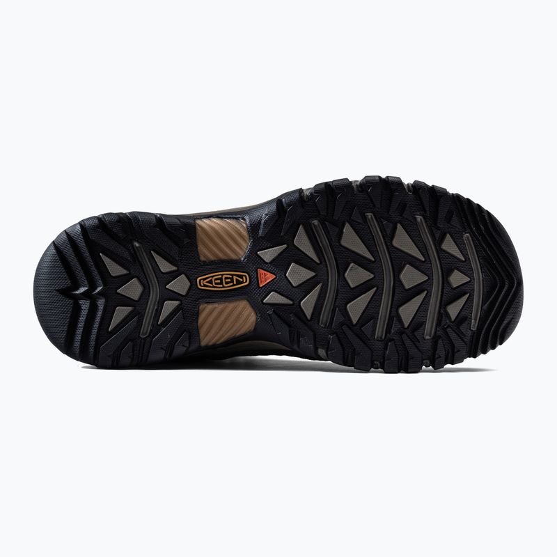 Buty trekkingowe męskie KEEN Targhee III Mid WP black olive/golden brown 4