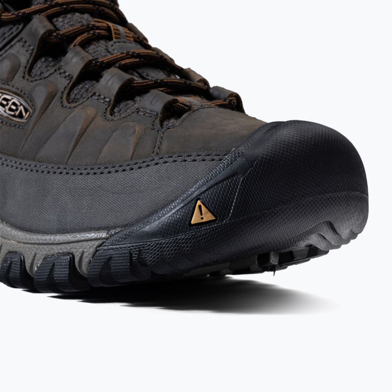 Buty trekkingowe męskie KEEN Targhee III Mid WP black olive/golden brown 7