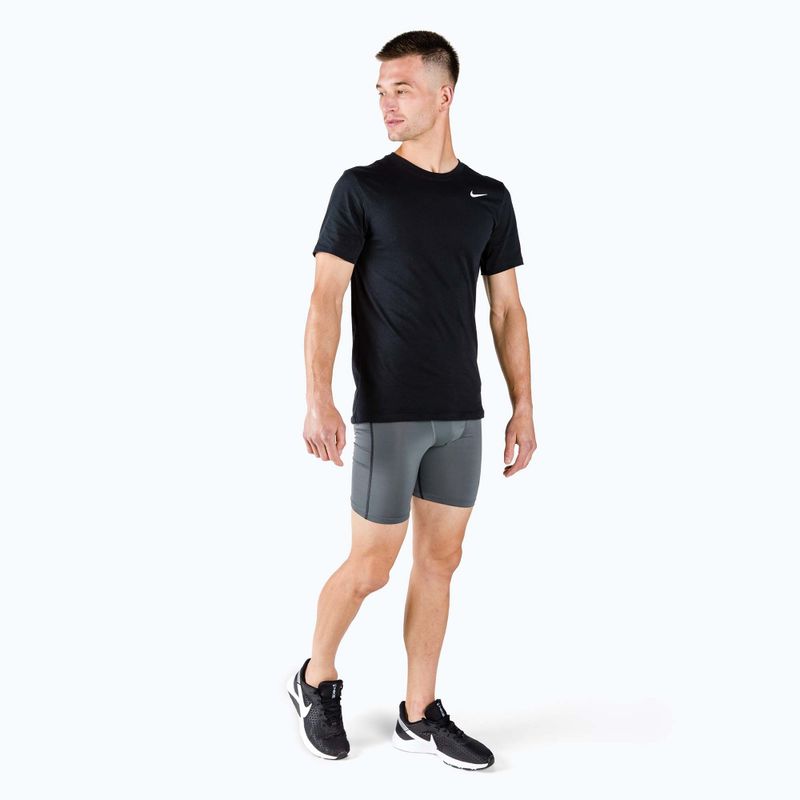 Koszulka męska Nike Dri-Fit black/white 2