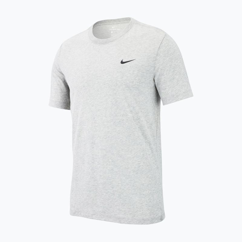 Koszulka męska Nike Dri-Fit dark grey heather/black 5