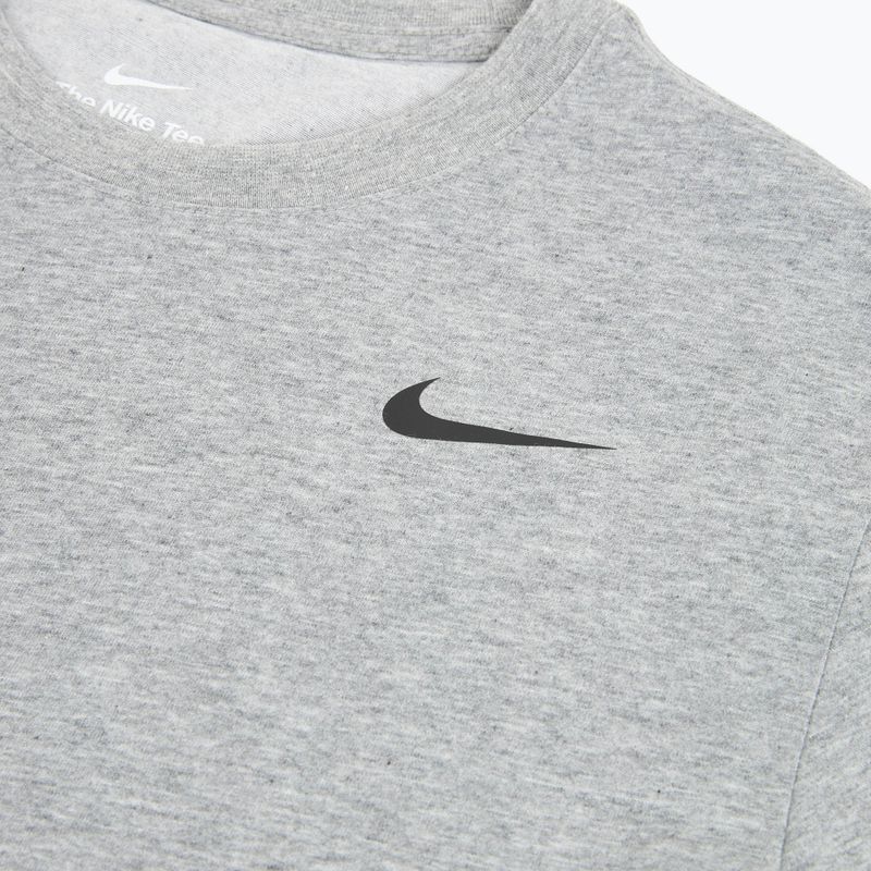 Koszulka męska Nike Dri-Fit smokey carbon heather/black 3