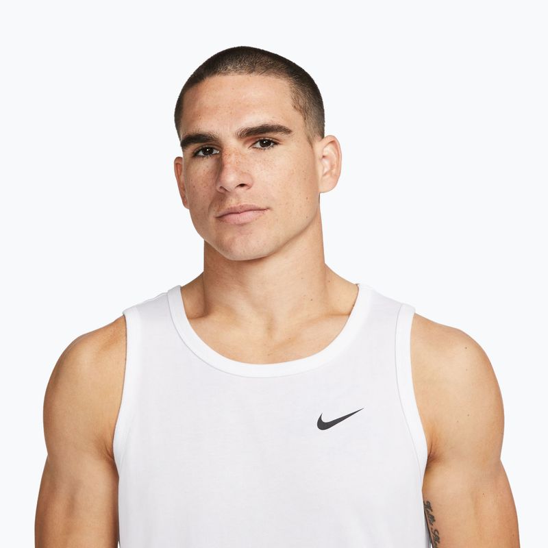 Koszulka treningowa męska Nike Dri-Fit TT white/black 4