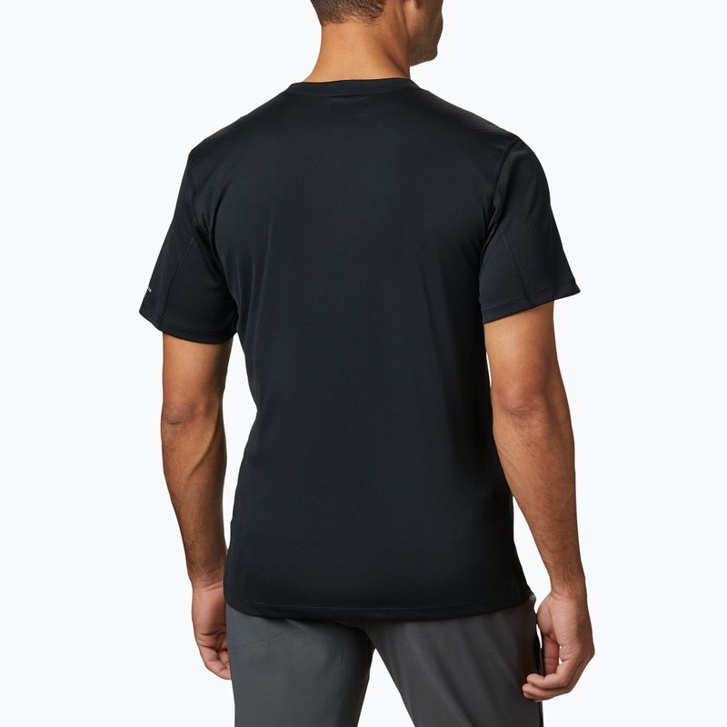 Koszulka trekkingowa męska Columbia Zero Rules black 2