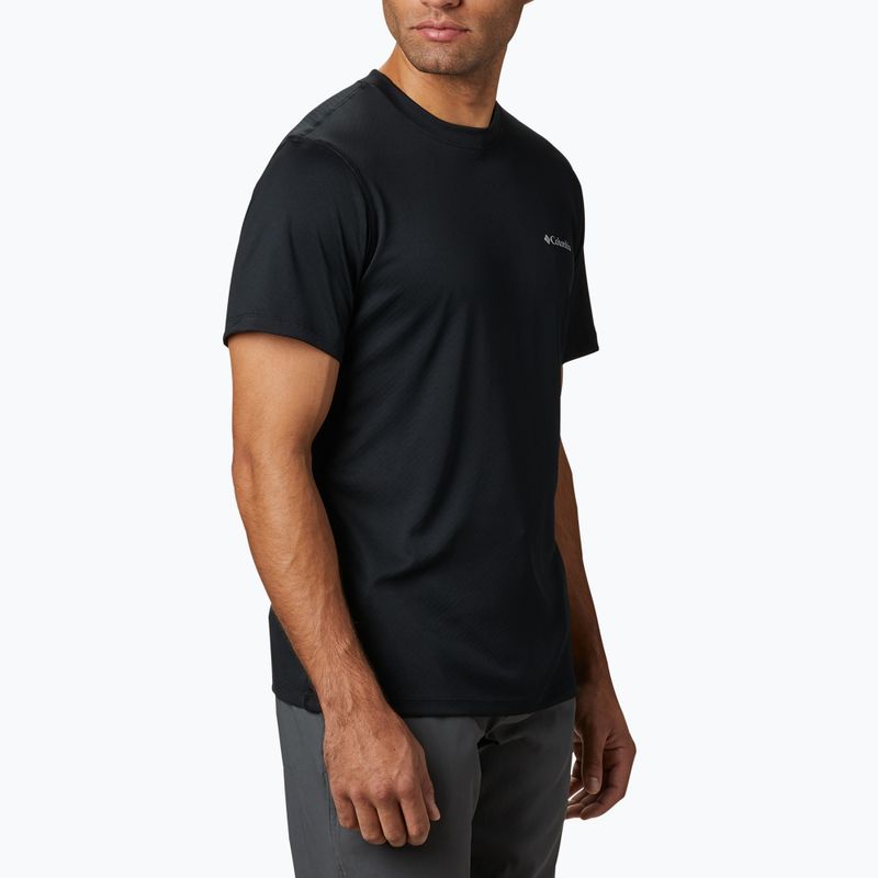 Koszulka trekkingowa męska Columbia Zero Rules black 4