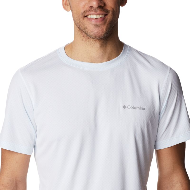 Koszulka trekkingowa męska Columbia Zero Rules white 3