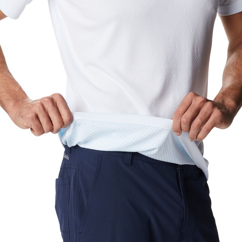 Koszulka trekkingowa męska Columbia Zero Rules white 6