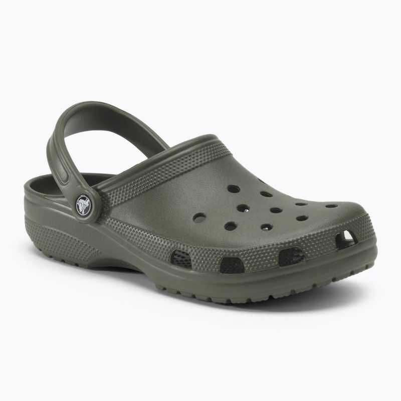 Klapki Crocs Classic dusty olive 2