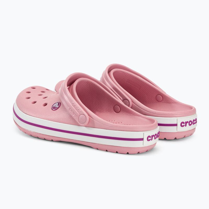 Klapki Crocs Crocband pearl pink/wild orchid 4