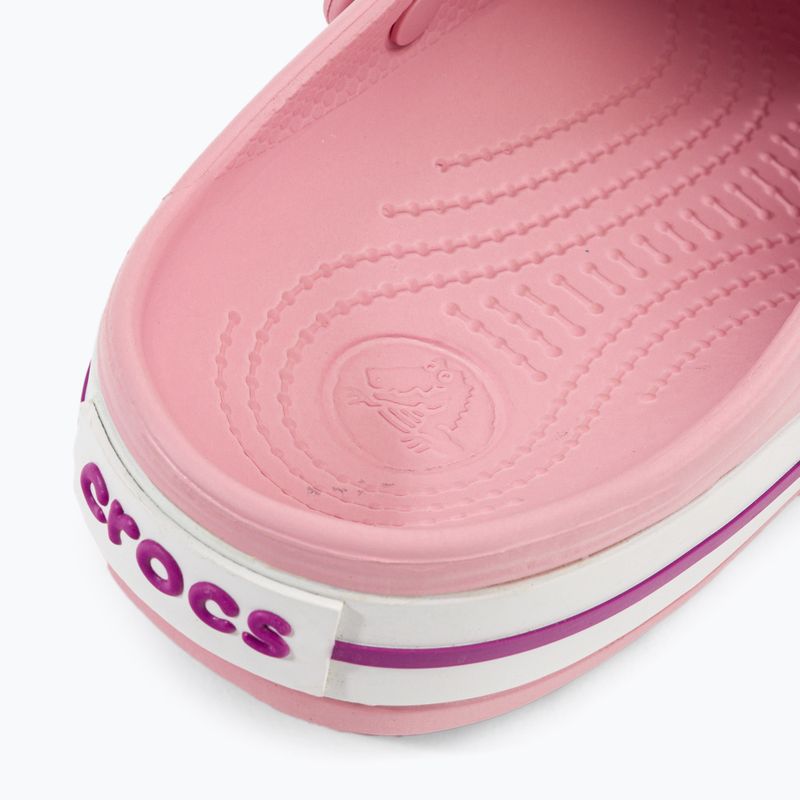Klapki Crocs Crocband pearl pink/wild orchid 10