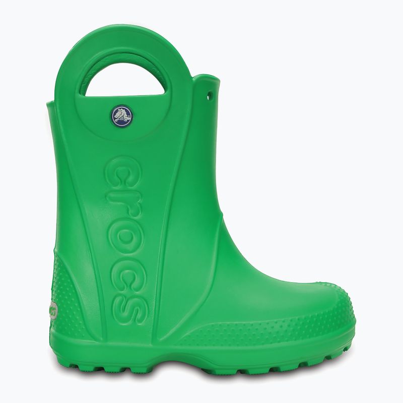 Kalosze dziecięce Crocs Handle It Rain Boot Kids grass green 9