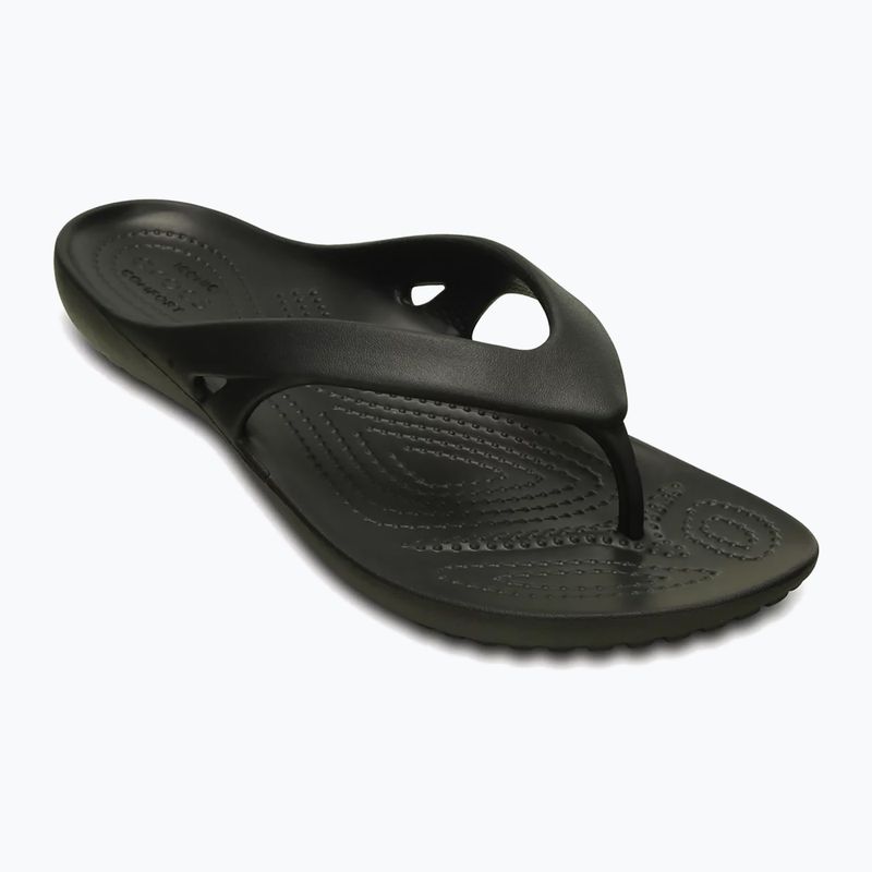 Japonki damskie Crocs Kadee II Flip black