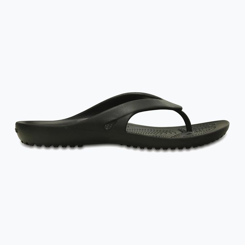 Japonki damskie Crocs Kadee II Flip black 9