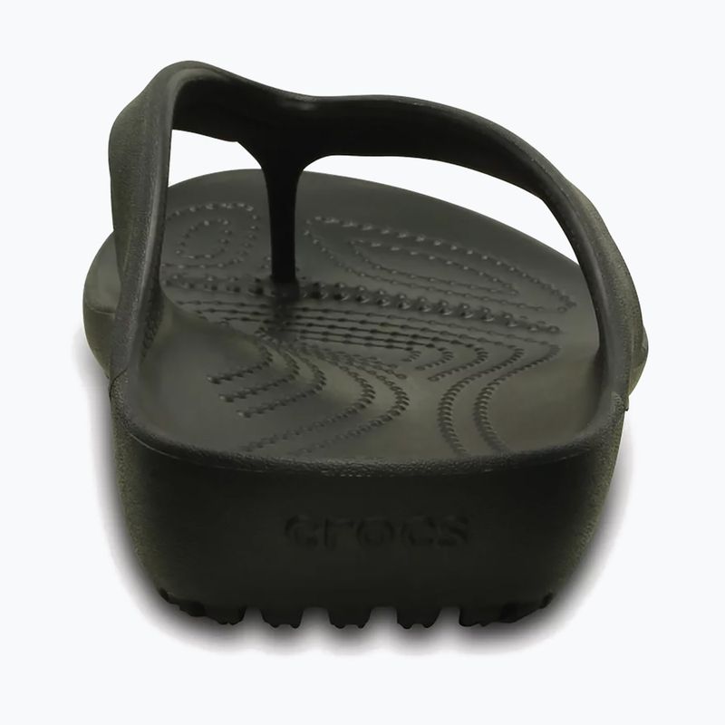 Japonki damskie Crocs Kadee II Flip black 4