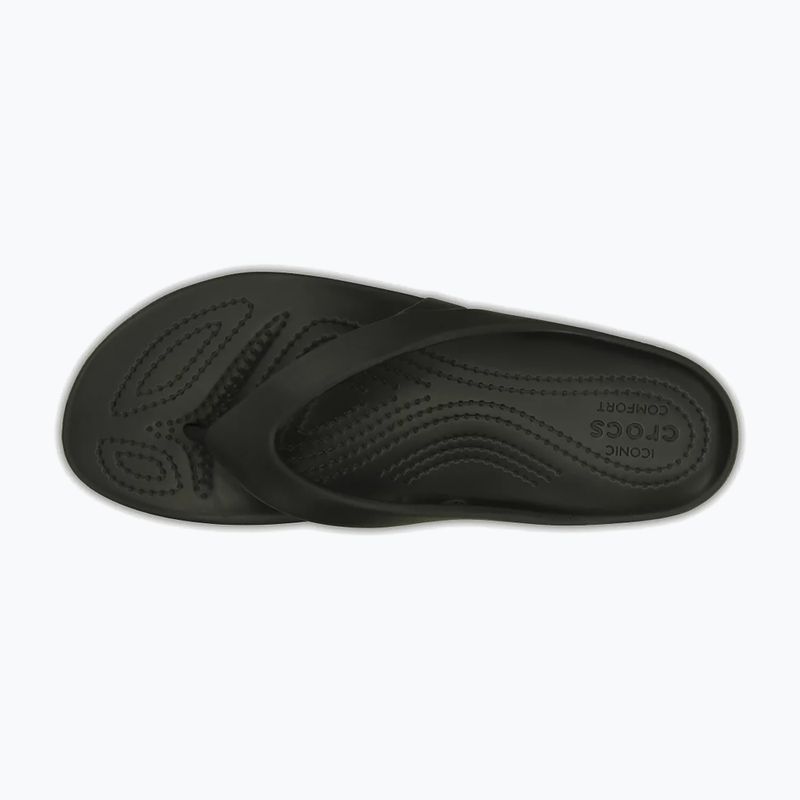 Japonki damskie Crocs Kadee II Flip black 12