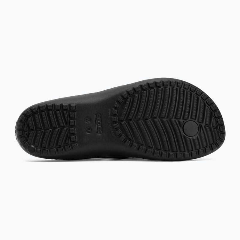Japonki damskie Crocs Kadee II Flip black 4