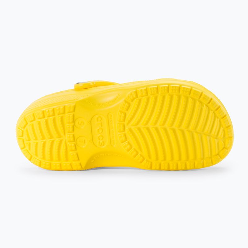 Klapki Crocs Classic lemon 5