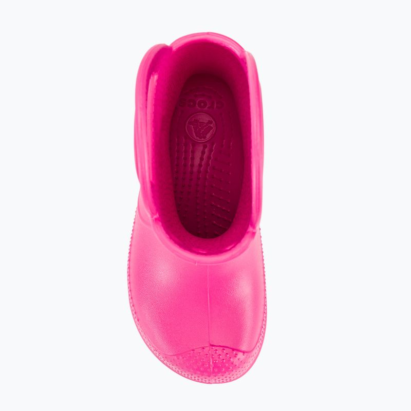 Kalosze dziecięce Crocs Handle It Rain Boot Kids candy pink 6