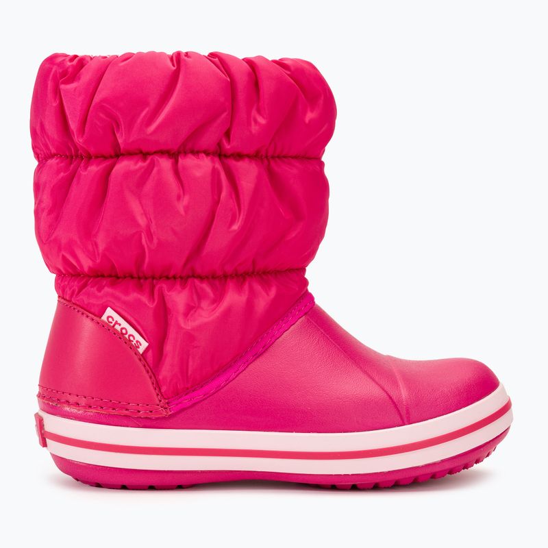 Śniegowce dziecięce Crocs Winter Puff Kids candy pink 2