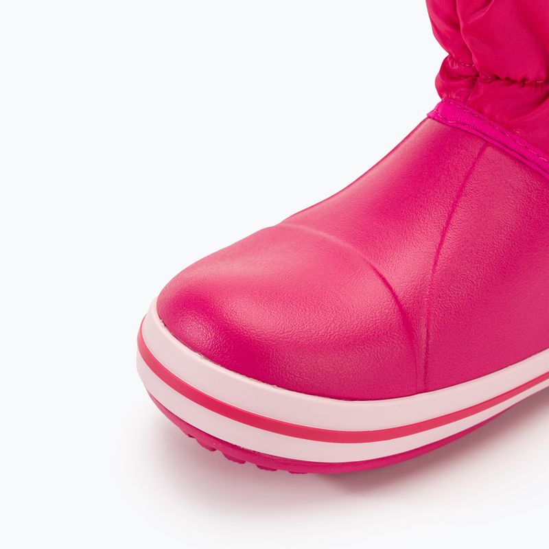 Śniegowce dziecięce Crocs Winter Puff Kids candy pink 7