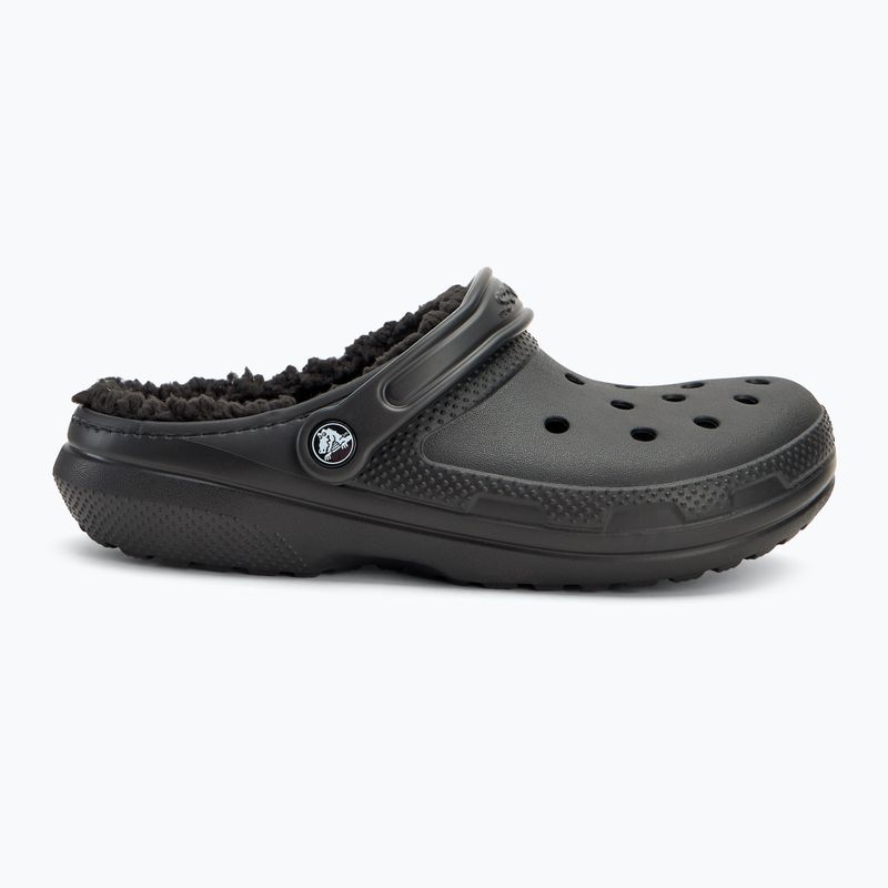 Klapki Crocs Classic Lined Clog black/black 3