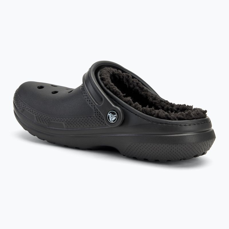 Klapki Crocs Classic Lined Clog black/black 4