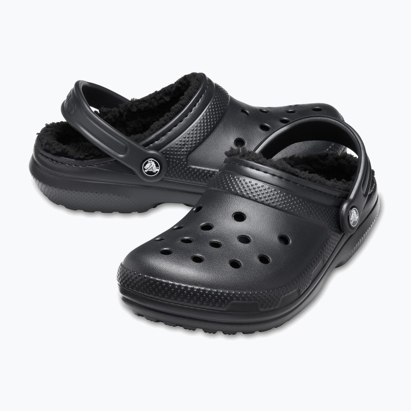 Klapki Crocs Classic Lined Clog black/black 14