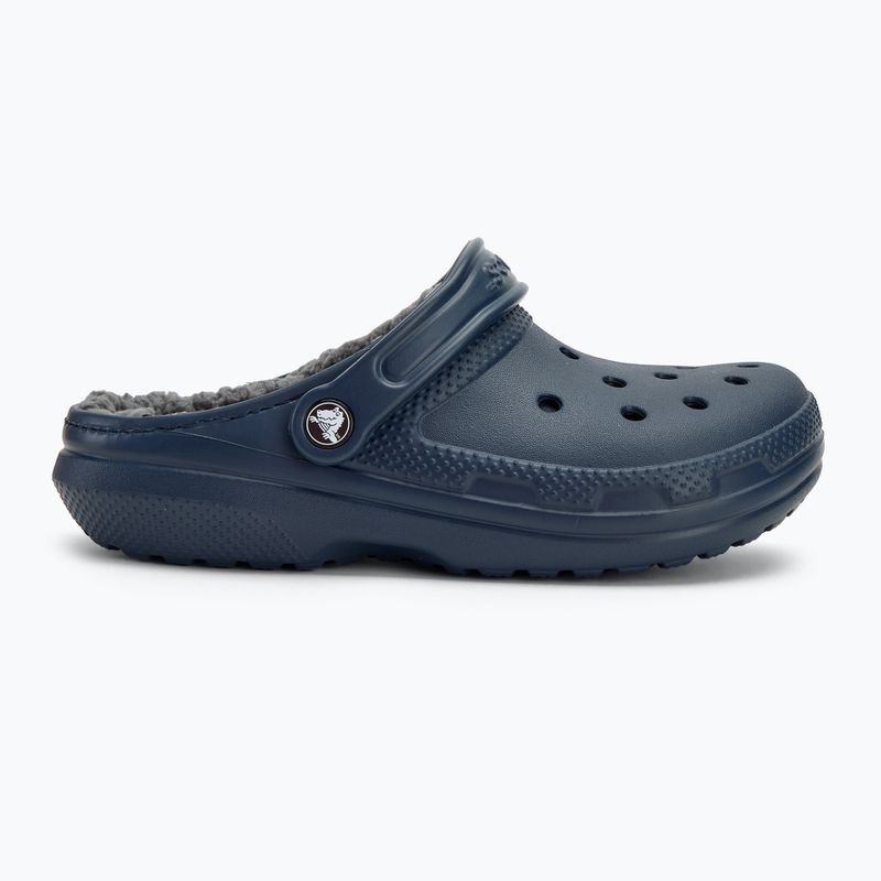 Klapki Crocs Classic Lined Clog navy/charcoal 3