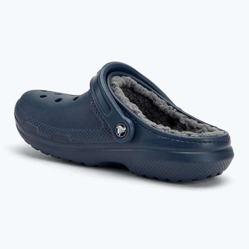 Klapki Crocs Classic Lined Clog navy/charcoal 4