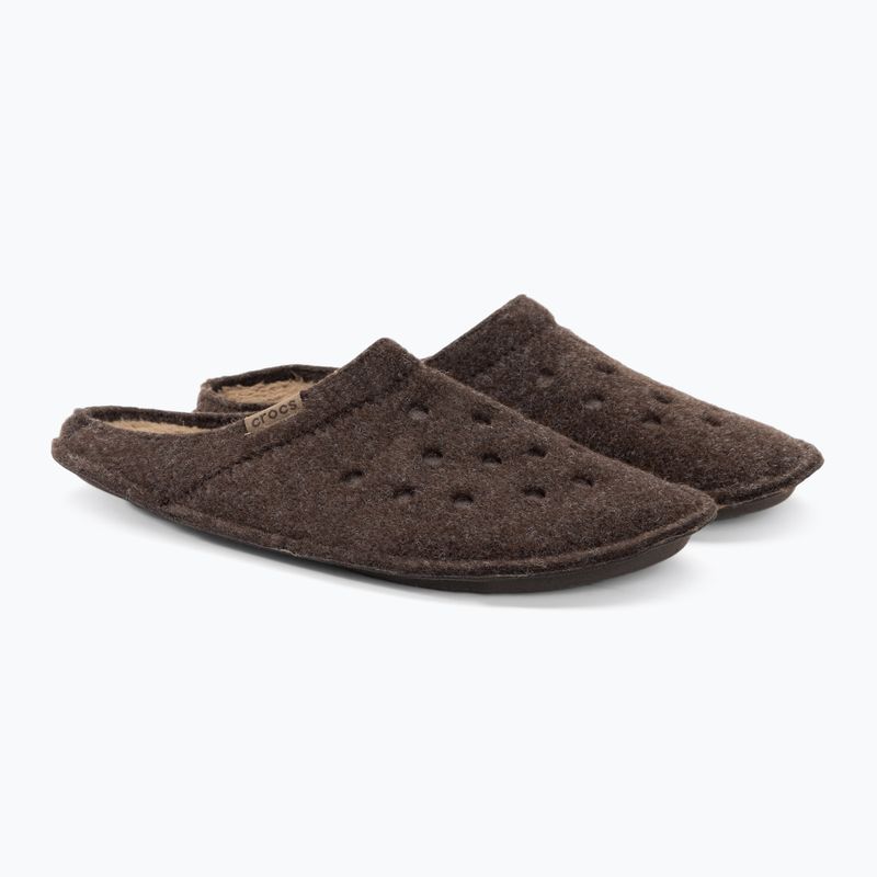 Kapcie Crocs Classic Slipper espresso/walnut 4