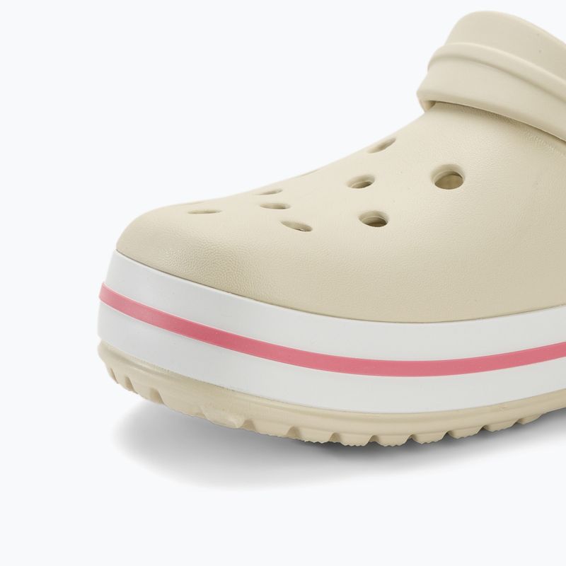 Klapki Crocs Crocband stucco/mellon 8