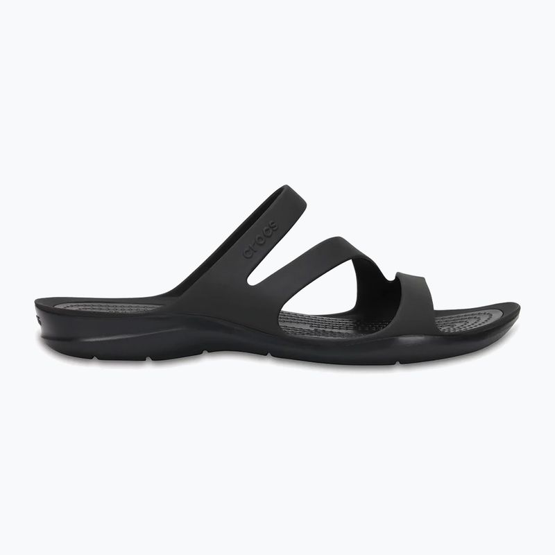Klapki Crocs Swiftwater Sandal W black/black 203998-060 2