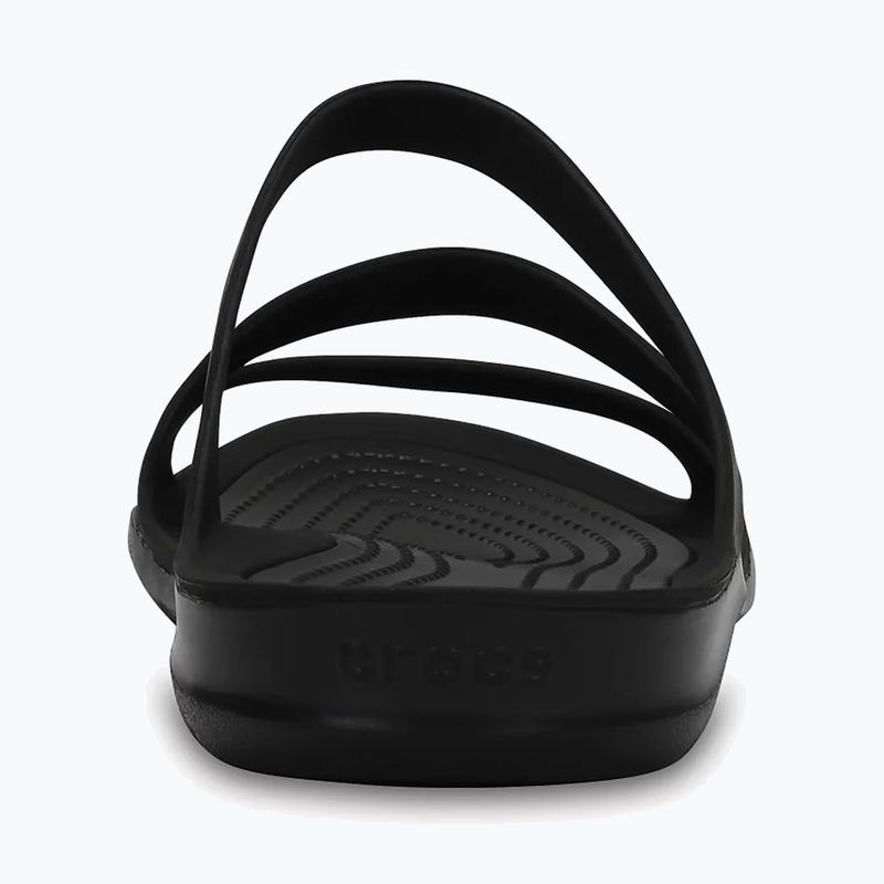 Klapki Crocs Swiftwater Sandal W black/black 203998-060 3