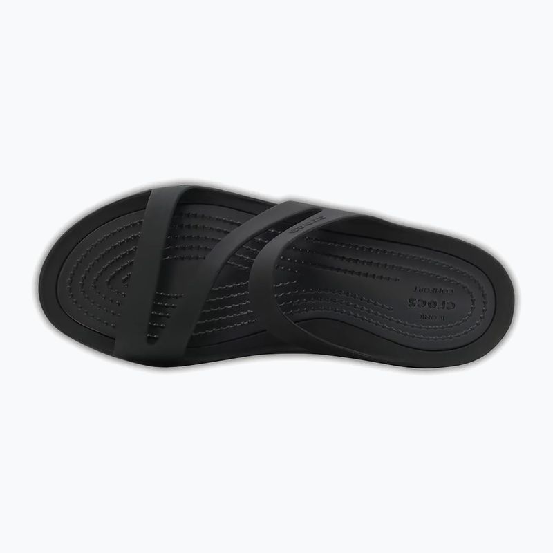 Klapki Crocs Swiftwater Sandal W black/black 203998-060 4