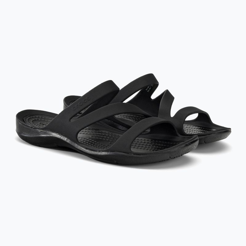 Klapki Crocs Swiftwater Sandal W black/black 203998-06X 4