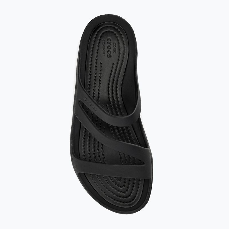 Klapki Crocs Swiftwater Sandal W black/black 203998-06X 6