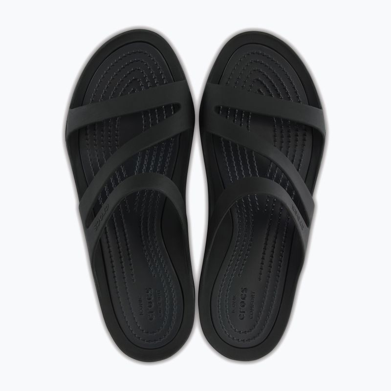 Klapki Crocs Swiftwater Sandal W black/black 203998-06X 12