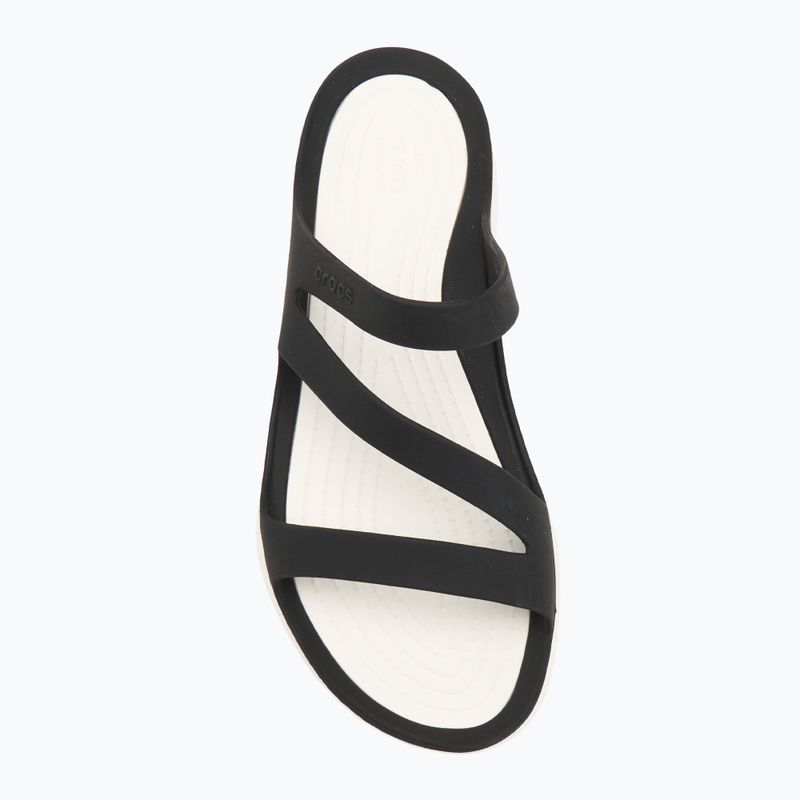 Klapki Crocs Swiftwater Sandal W black/black 203998-060 5
