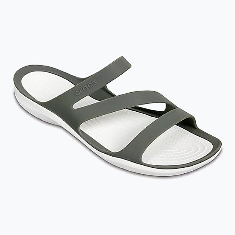Klapki  Crocs Swiftwater Sandal W smoke/white 8