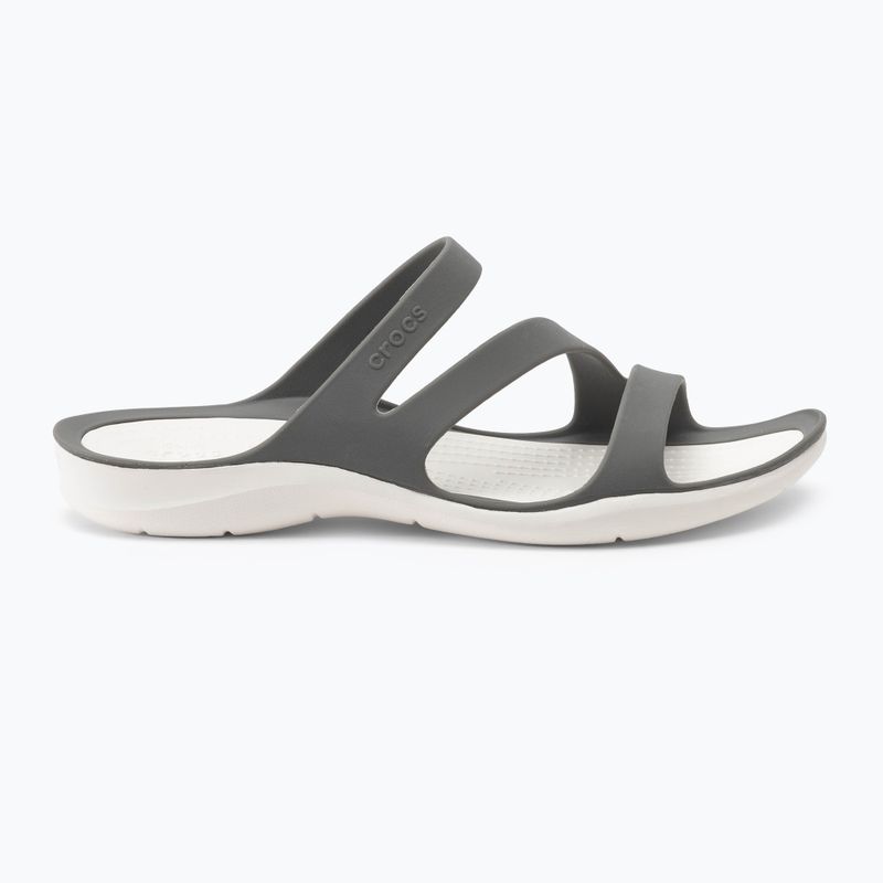 Klapki  Crocs Swiftwater Sandal W smoke/white 2