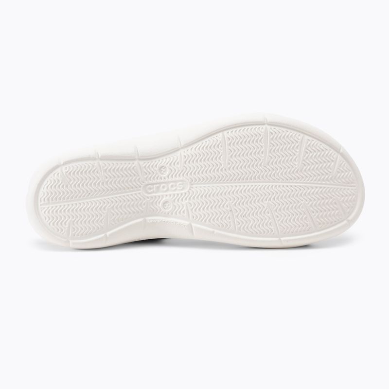 Klapki  Crocs Swiftwater Sandal W smoke/white 4