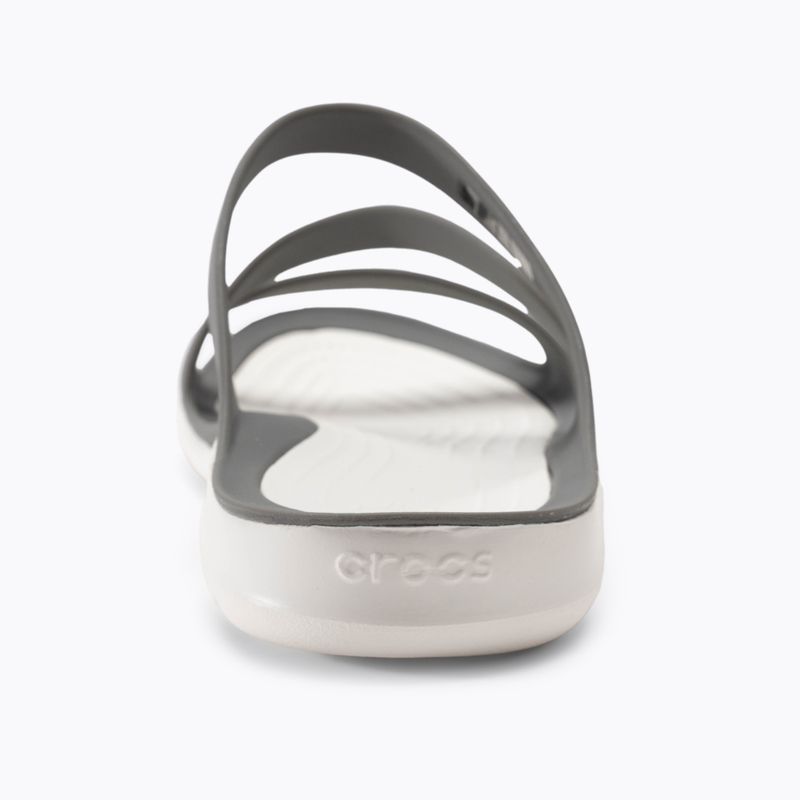 Klapki  Crocs Swiftwater Sandal W smoke/white 6