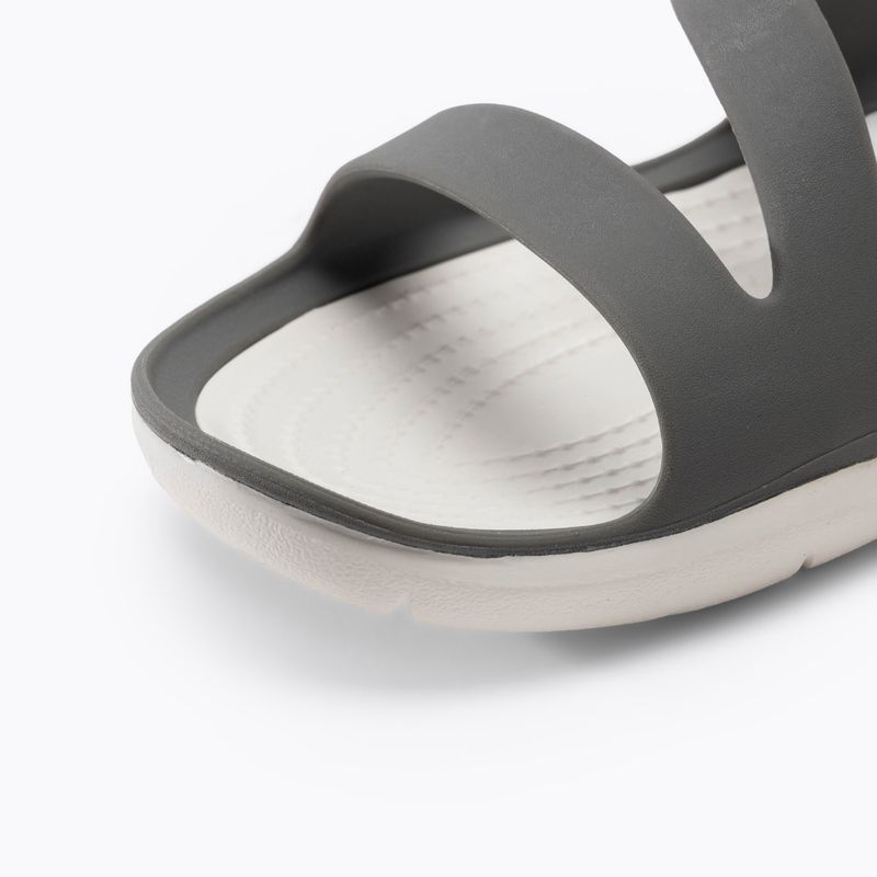 Klapki  Crocs Swiftwater Sandal W smoke/white 7