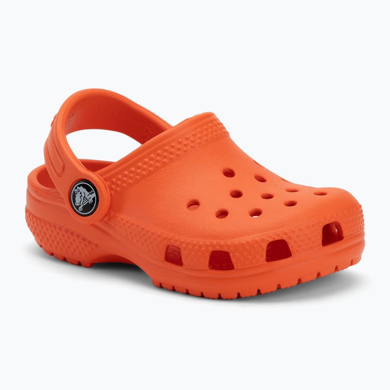 Klapki dziecięce Crocs Classic Clog Kids tangerine 2